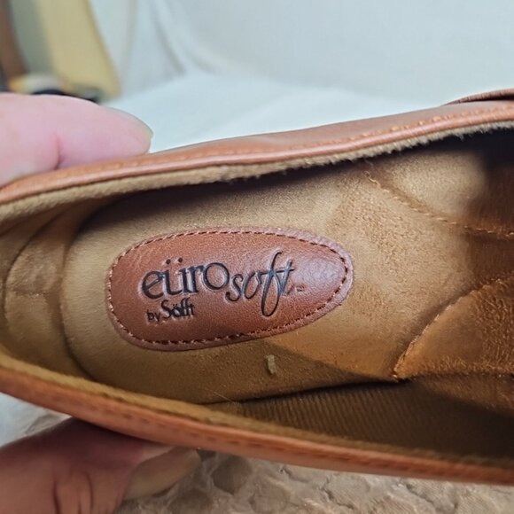 EuroSoft by Sofft Vernelle Brown Slip-On Loafers Womens Shoes Size 8 M New - Picture 11 of 11